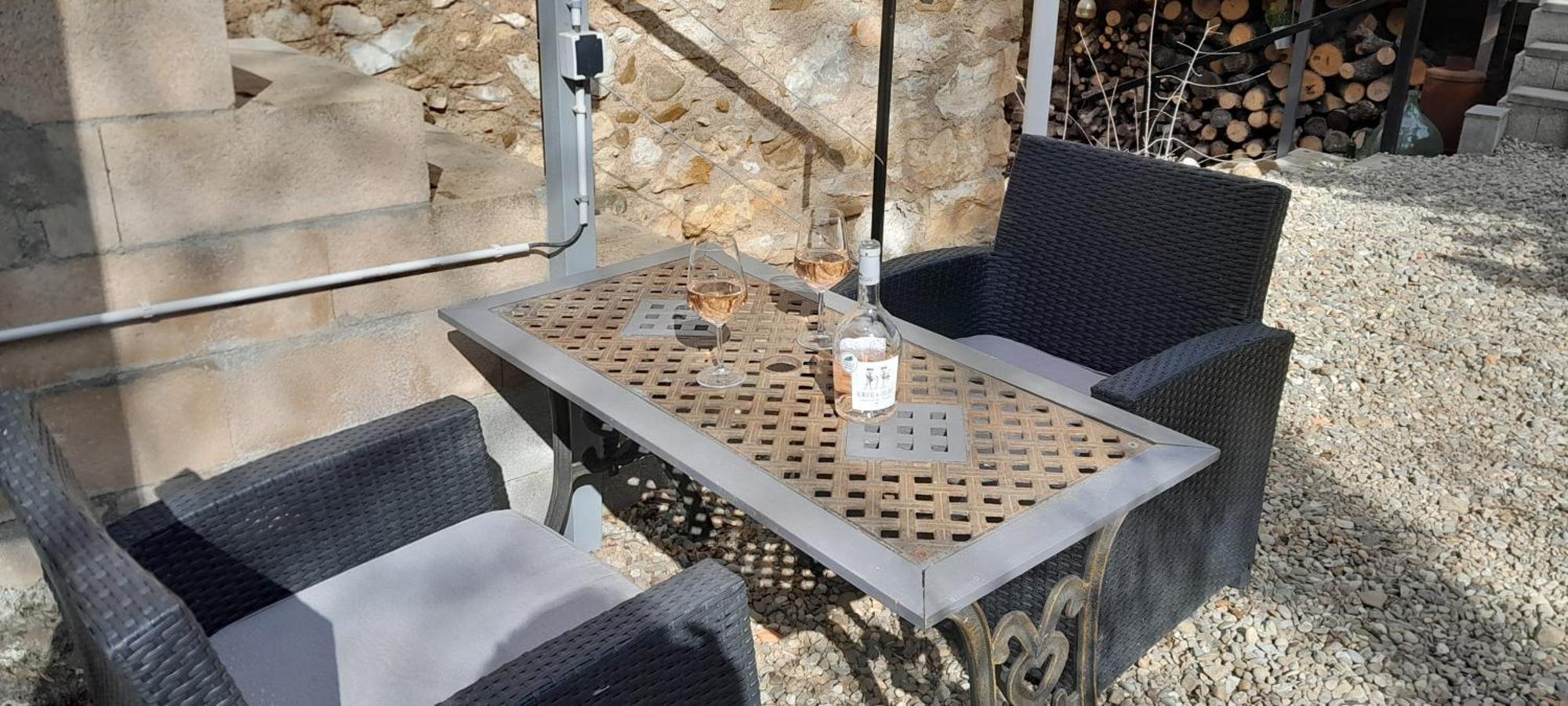 Sur La Bonnefooi Bed and Breakfast Prades-sur-Vernazobre Εξωτερικό φωτογραφία